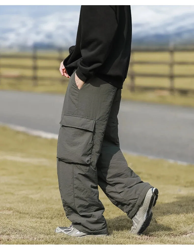 Padded Winter Cargo Pants