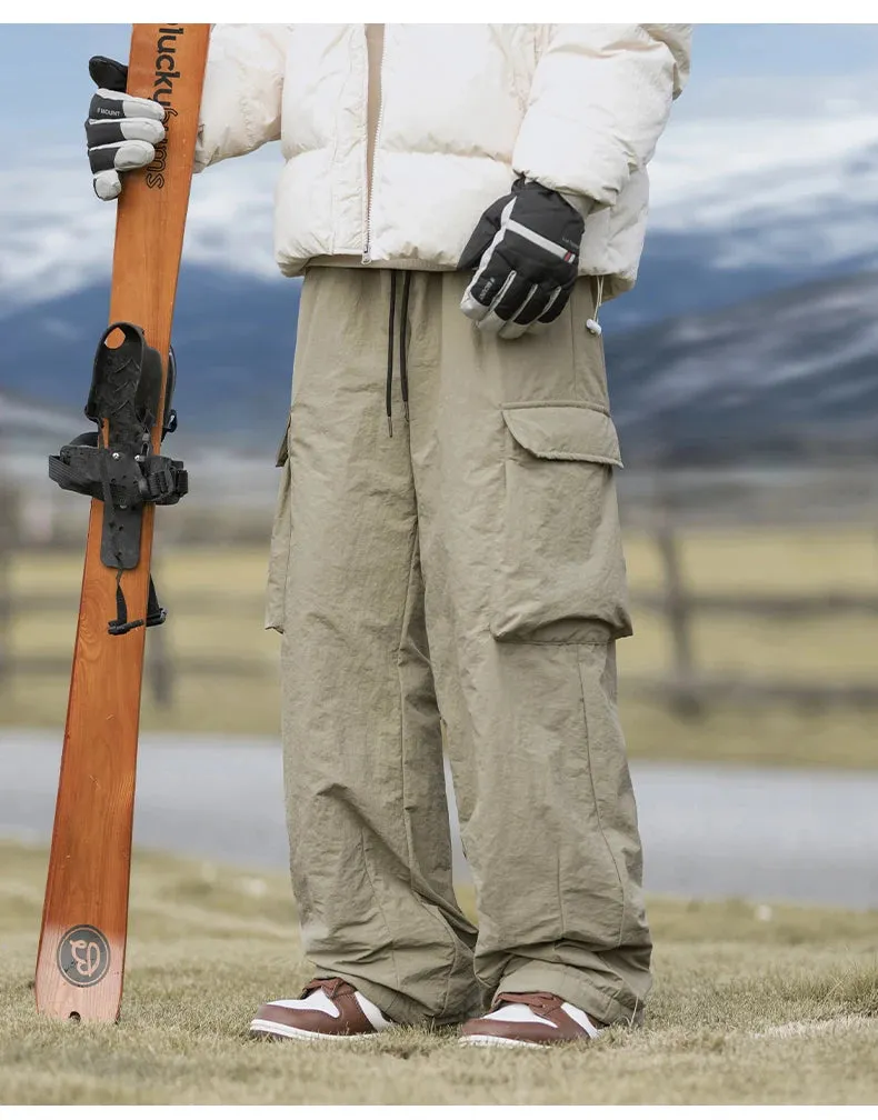 Padded Winter Cargo Pants