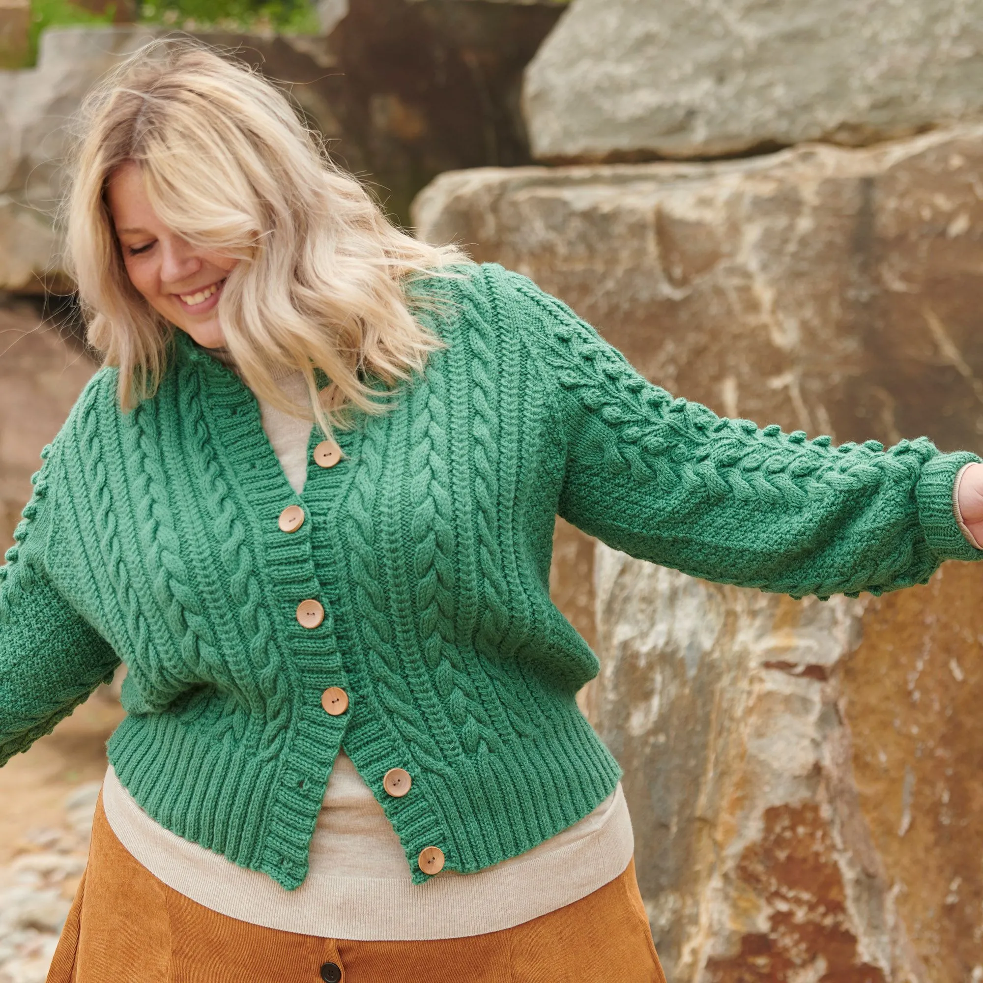 Patons Dovercourt Knit Cardigan