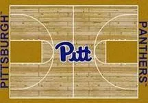 Pittsburgh Panthers Milliken Basketball Home Court Novelty Area Rug