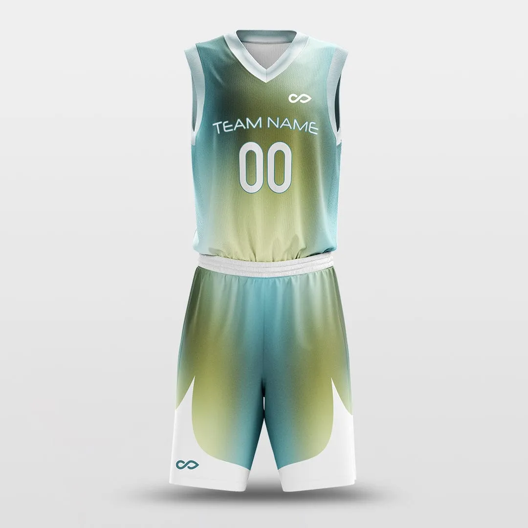 Polar Light - Customized Sublimated Basketball Set