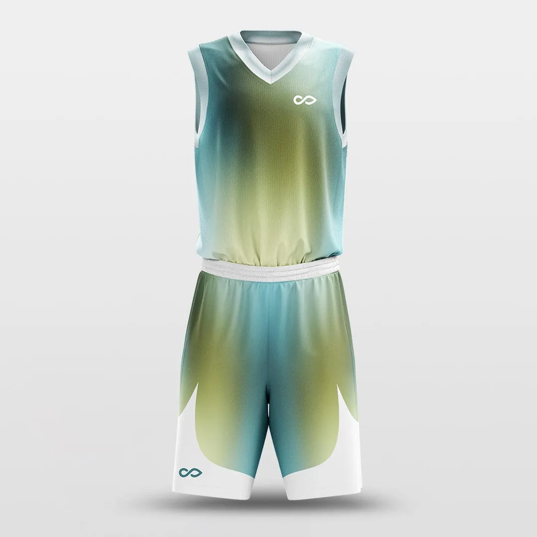 Polar Light - Customized Sublimated Basketball Set