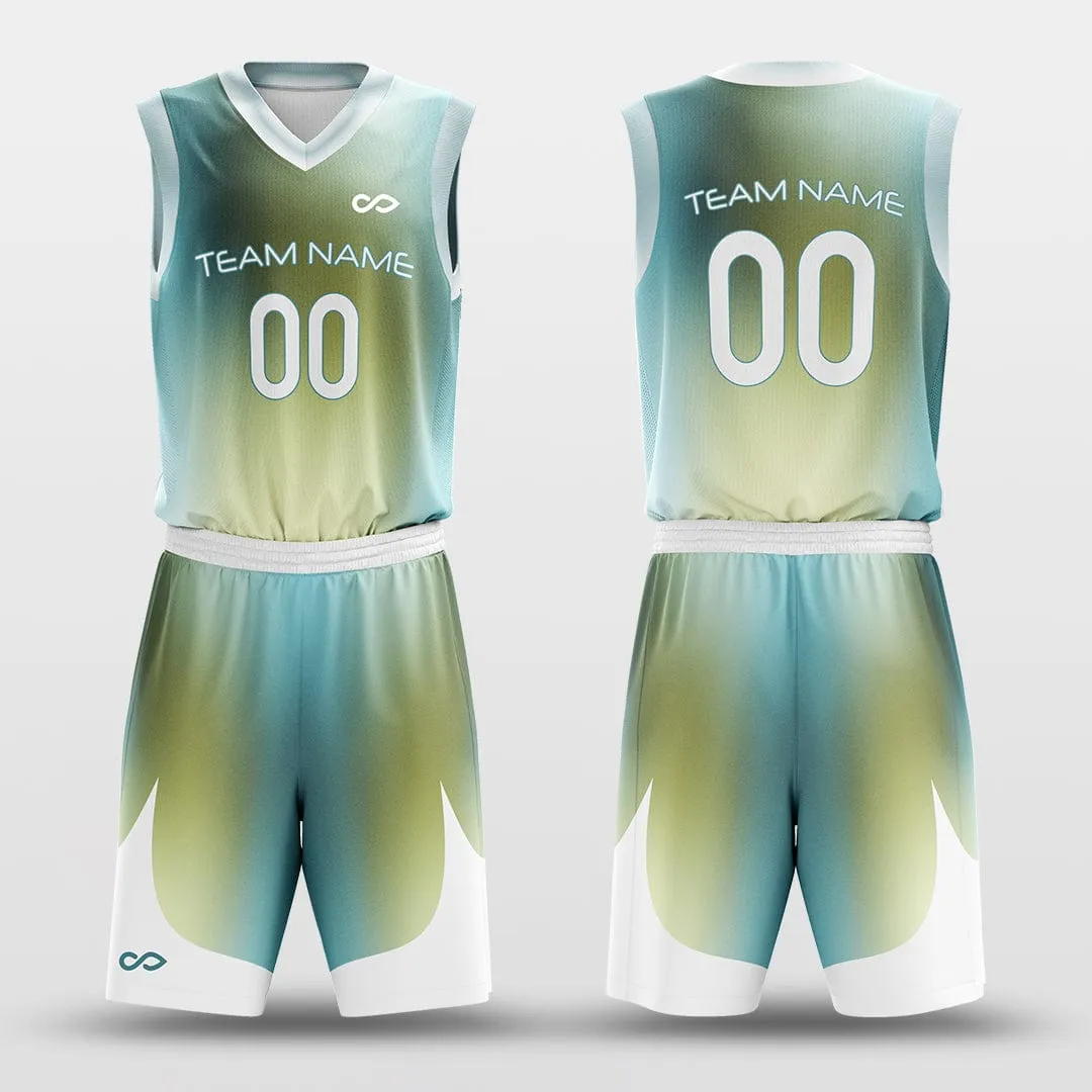 Polar Light - Customized Sublimated Basketball Set