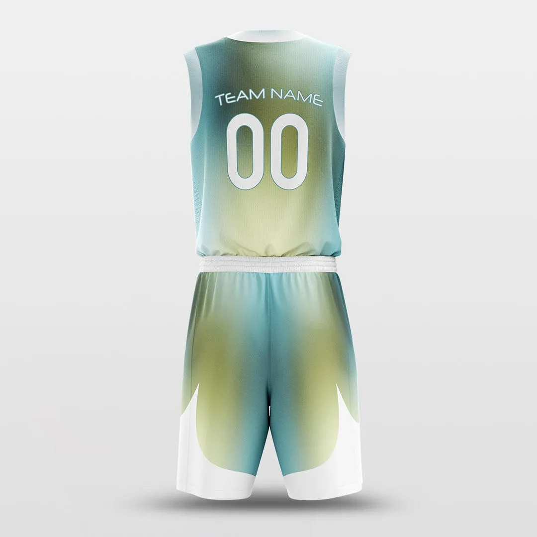 Polar Light - Customized Sublimated Basketball Set