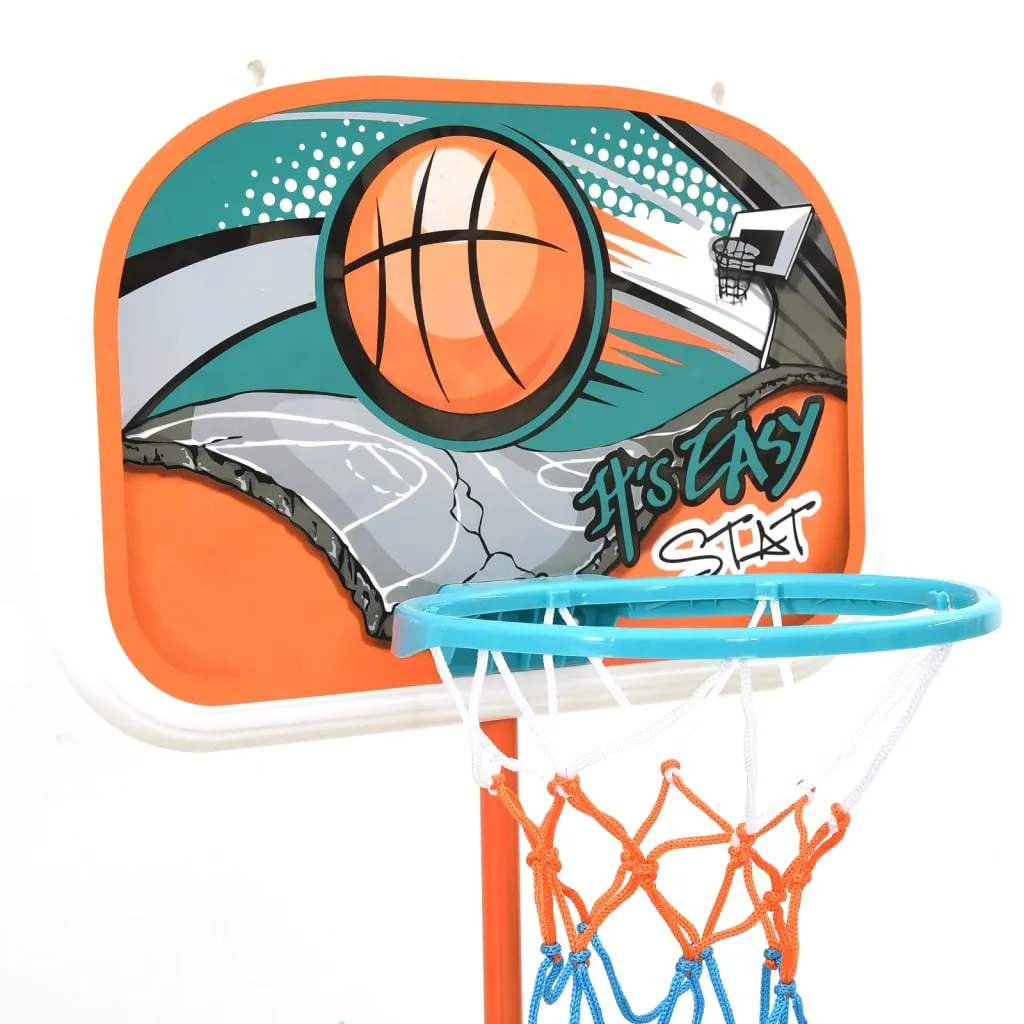 Portable Basketball Play Set Adjustable 133-160 cm