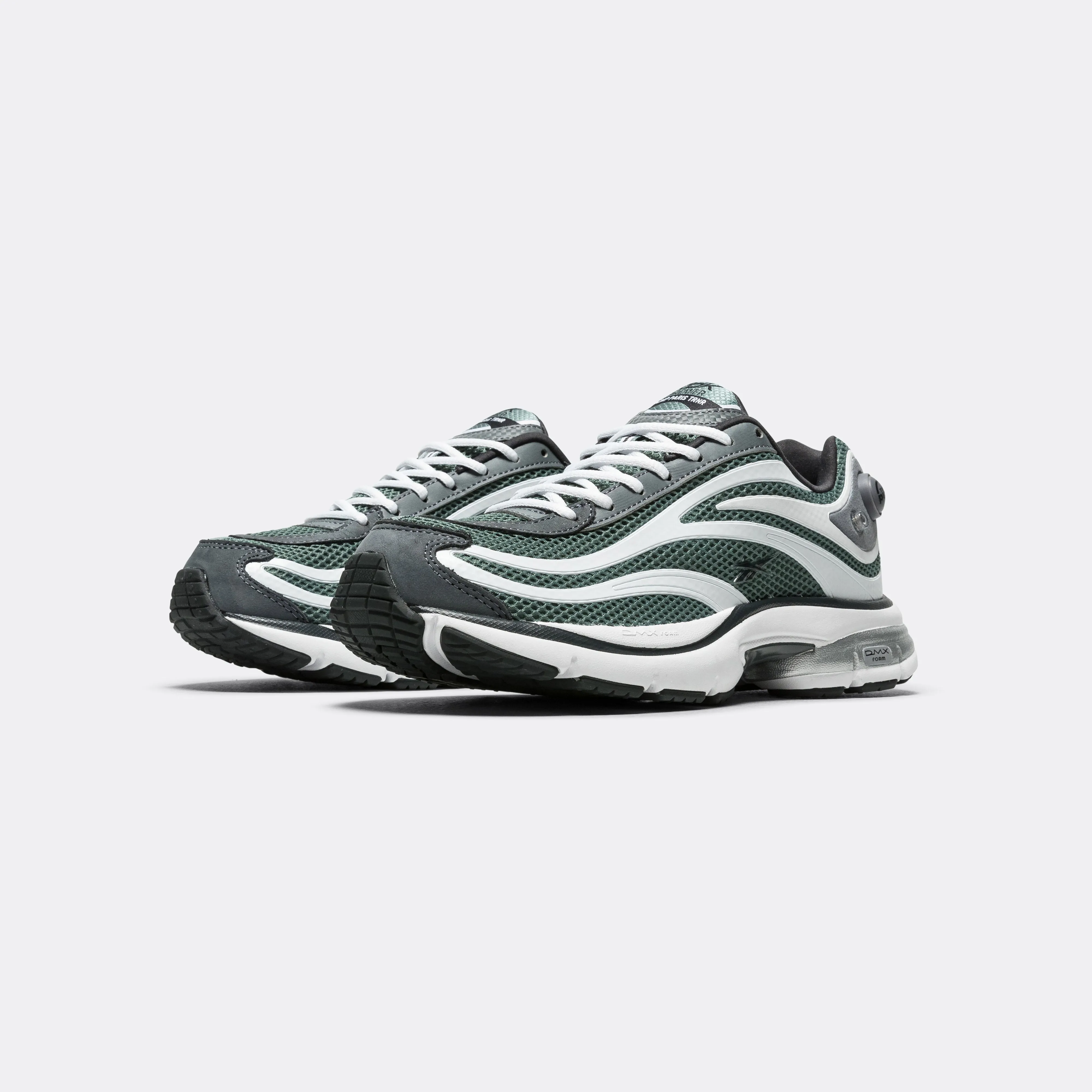 Premier Pump Paris Trainer - Trek Green/White-Pure Grey