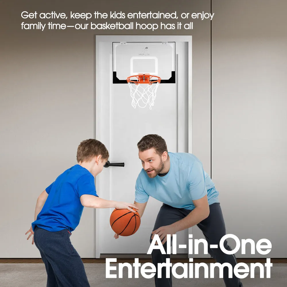 ProPulse Mini Basketball Hoop Door Wall Mounted Kids Sport Backboard Indoor