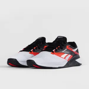 REEBOK - NANO X4 - MEN'S - BLACK/WHITE/ORANGE FLARE