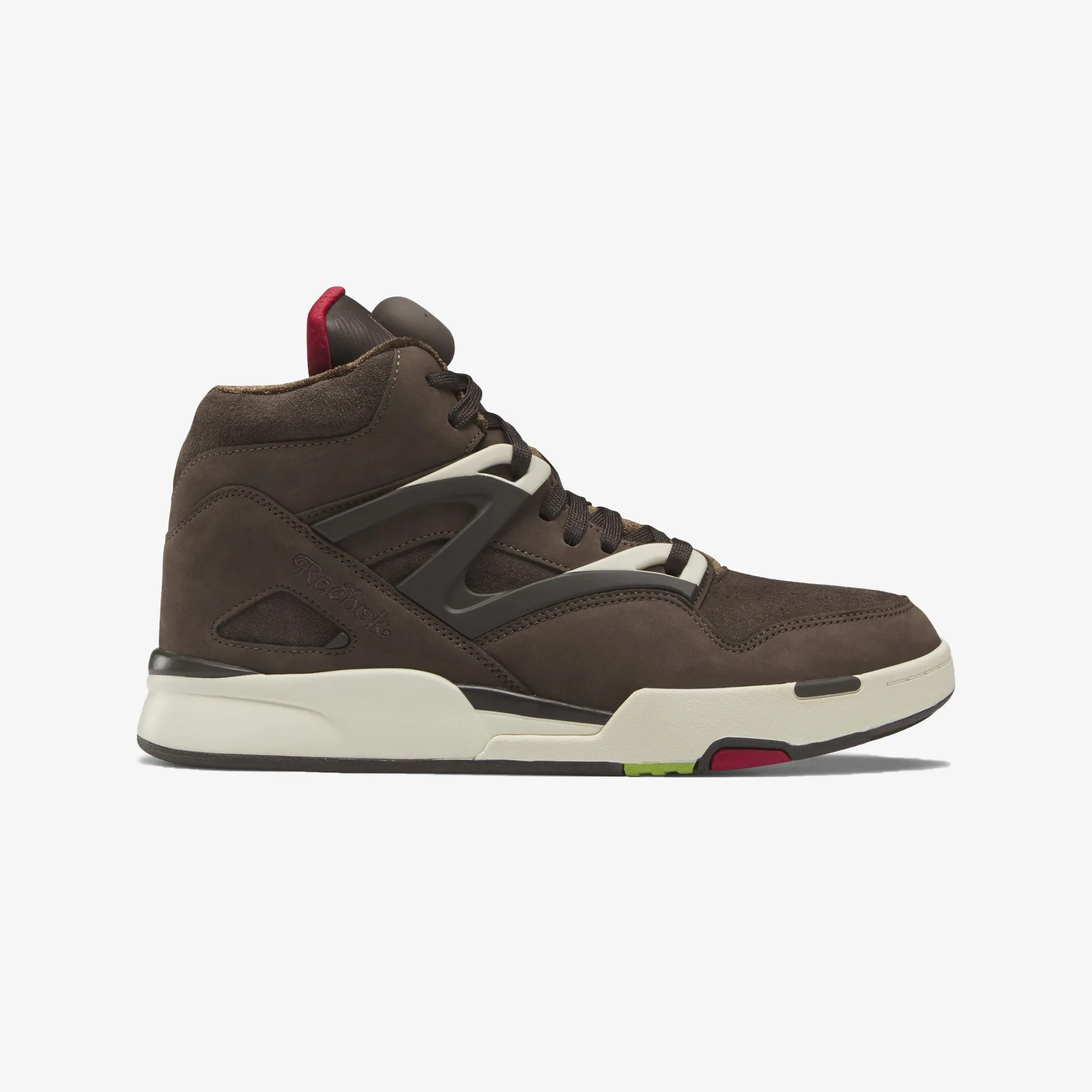 Reebok | PUMP OMNI ZONE  { GRIZZLY BROWN/DARK BROWN