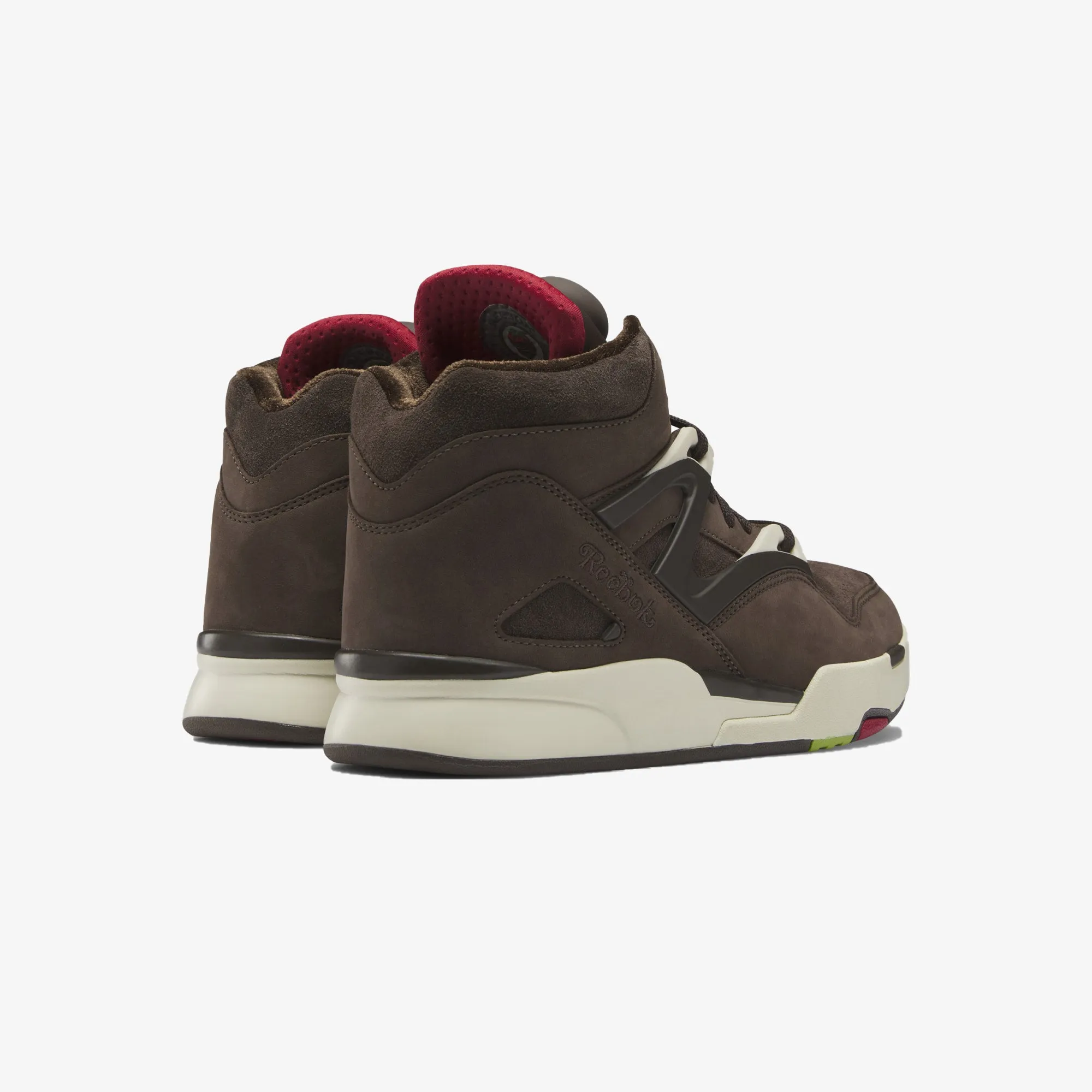 Reebok | PUMP OMNI ZONE  { GRIZZLY BROWN/DARK BROWN