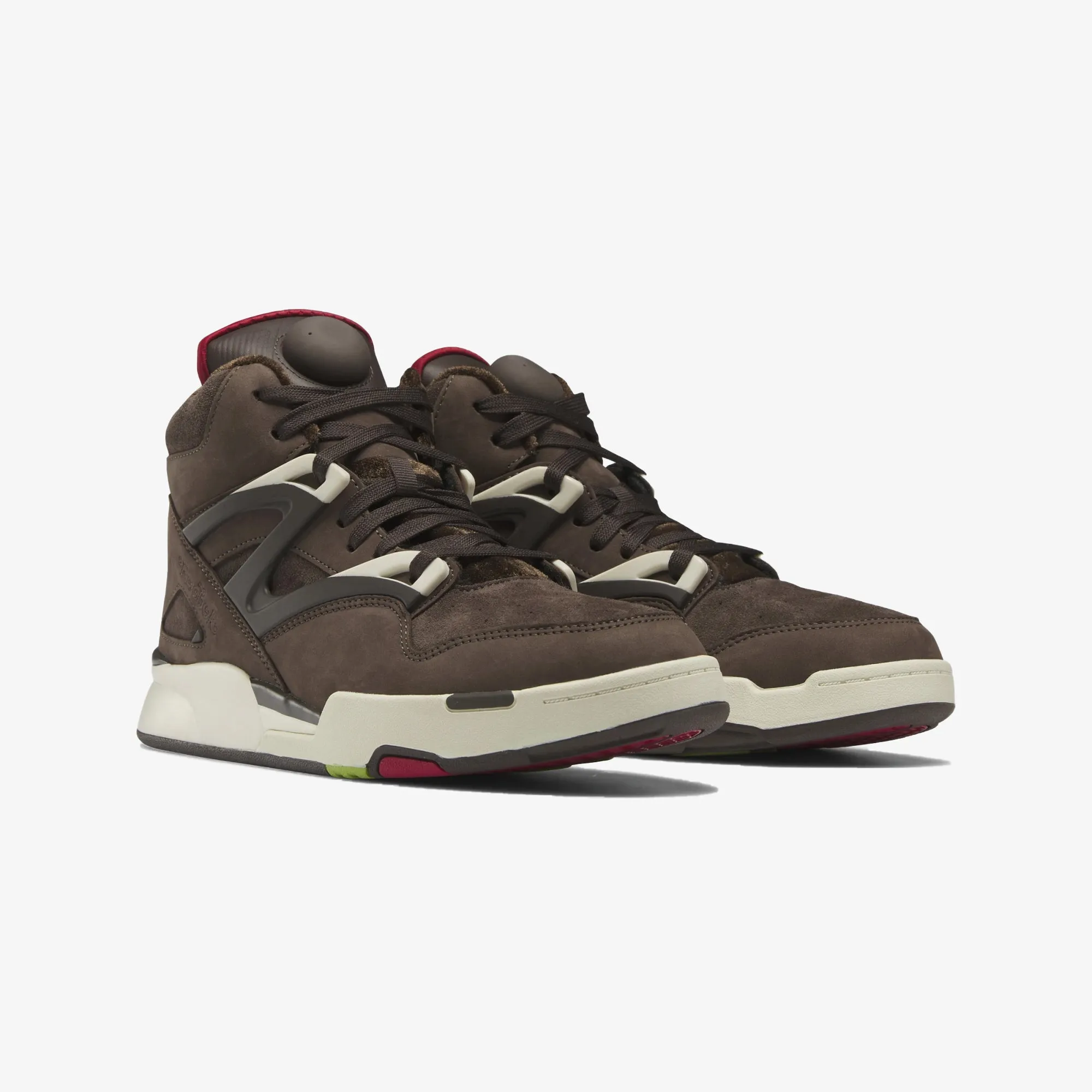 Reebok | PUMP OMNI ZONE  { GRIZZLY BROWN/DARK BROWN