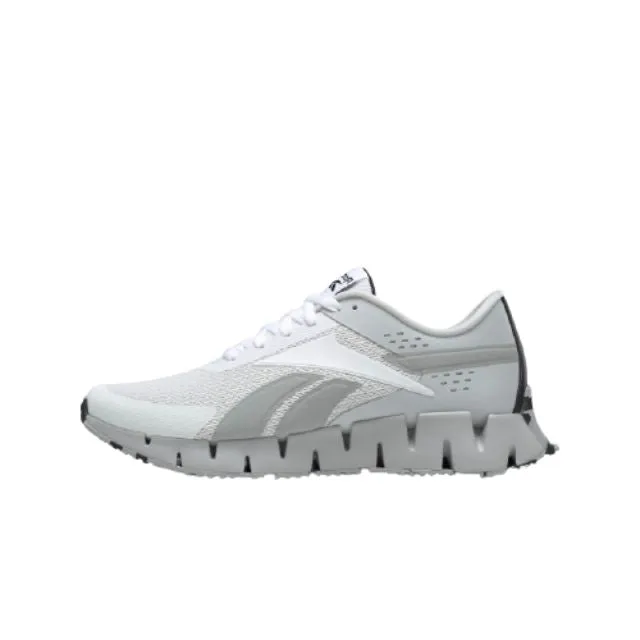 Reebok Zig Dynamica 2 Men Running Shoes Pure Grey /  White