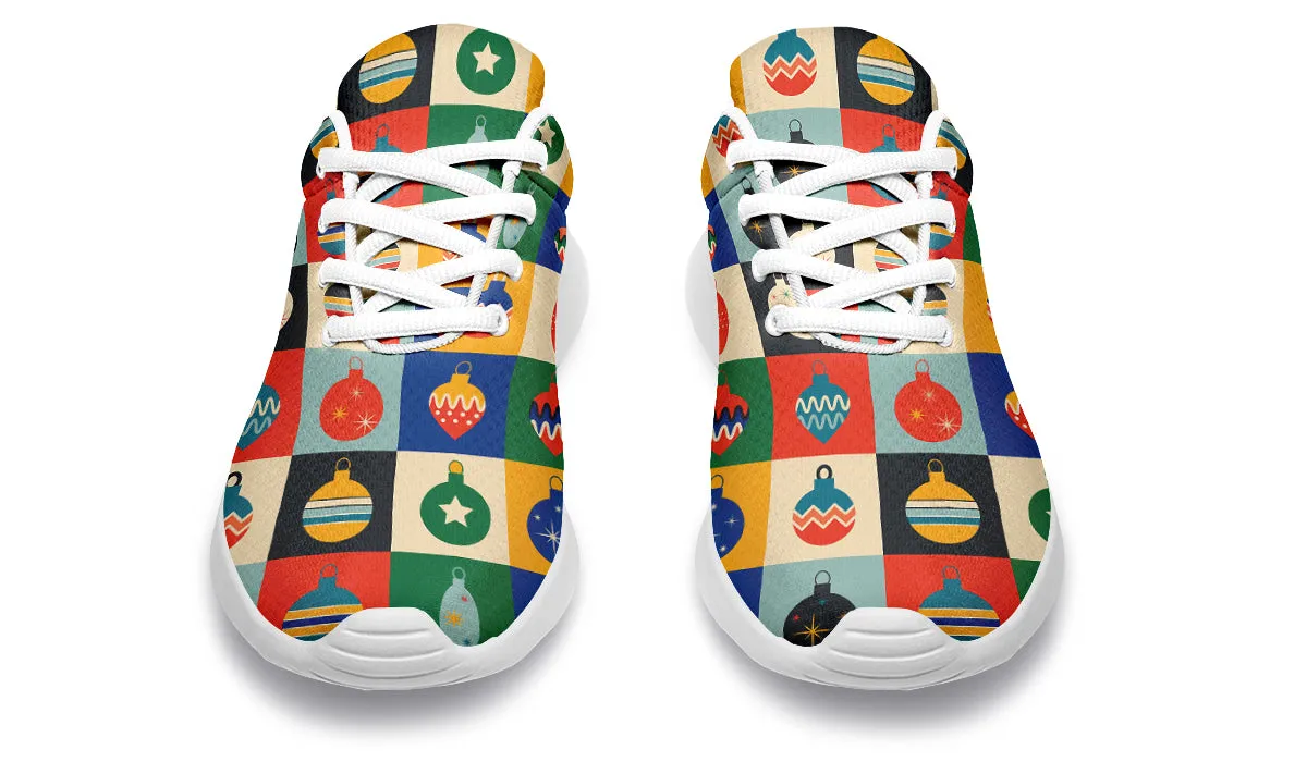 Retro Xmas Baubles Sneakers