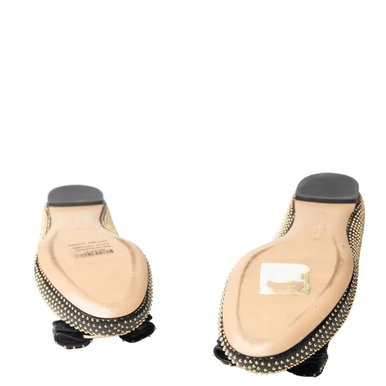 Salvatore Ferragamo Varina Studded Ballet Flats