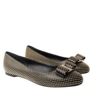 Salvatore Ferragamo Varina Studded Ballet Flats