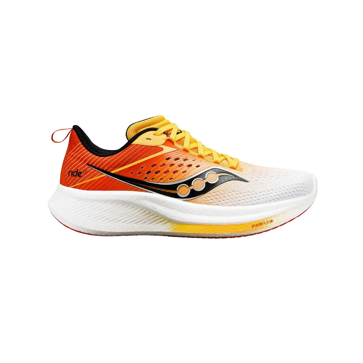 Saucony Ride 17 Orange Yellow SS24 Shoes