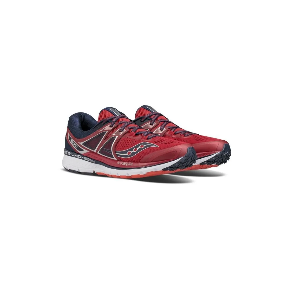 Saucony Triumph ISO 3 AW17 Red and Navy Men's Shoes