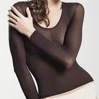 Sheer Shirt [Nylon] - Pantyhose Fabric