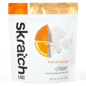 SKRATCH Clear Hydration Drink Mix- 16 Serving Resealable Bag