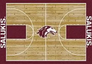 Southern Illinois Salukis Milliken Basketball Home Court Novelty Area Rug