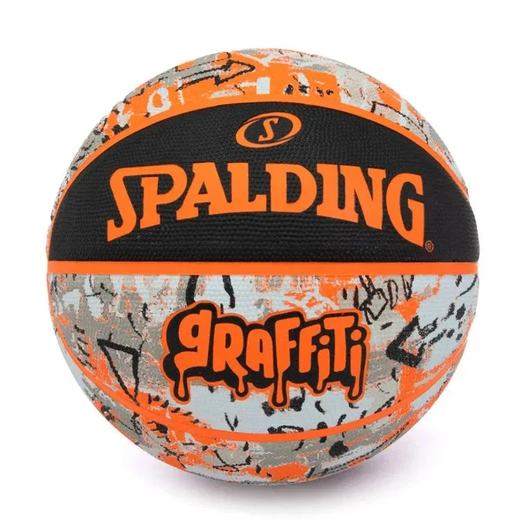 Spalding Marble Series Size 7 Graffiti Outdoor Rubber Basketball Ball [MR]