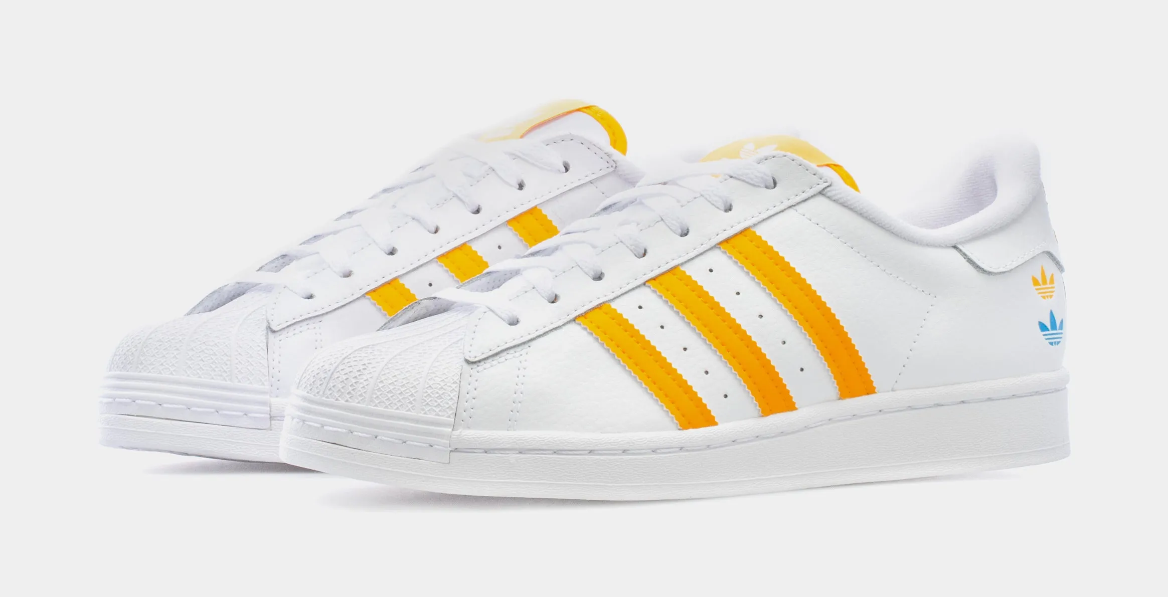 Superstar Mens Lifestyle Shoes (White/Yellow)