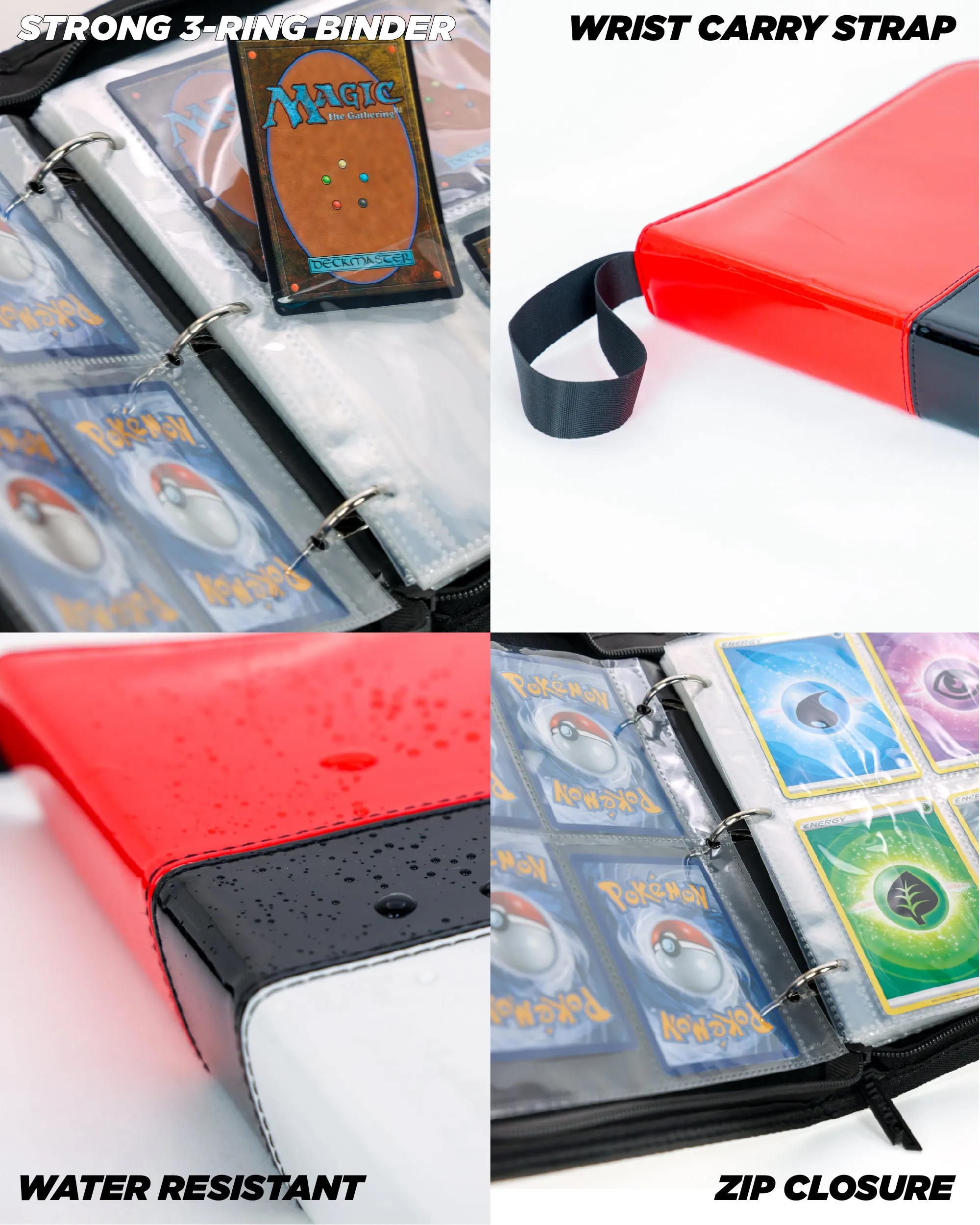 Trading Card Binder | Max (400pcs) | Belt Ball Laser