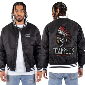 Trappers - Black Varsity Jacket