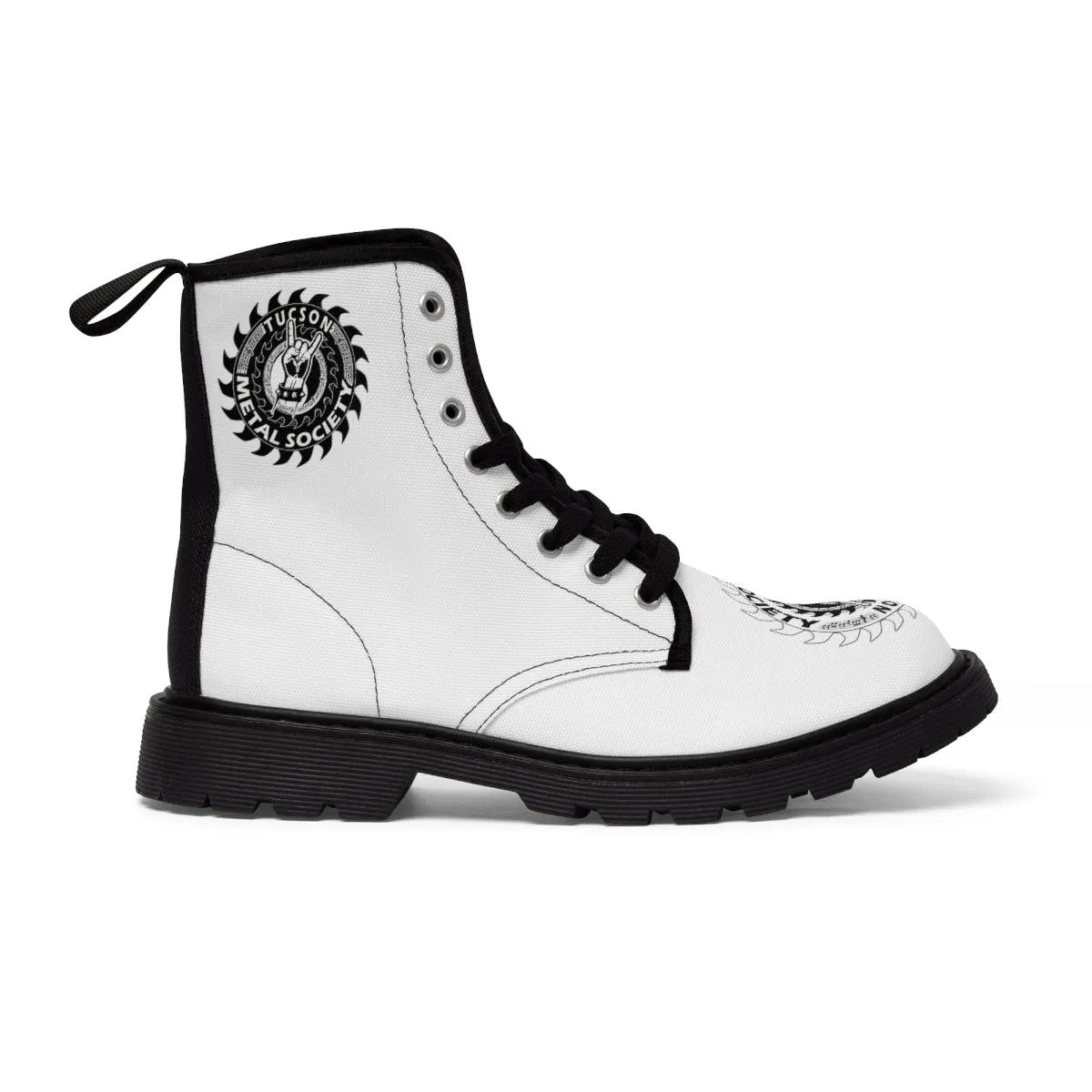 Tucson Metal Society Women's Canvas Boots