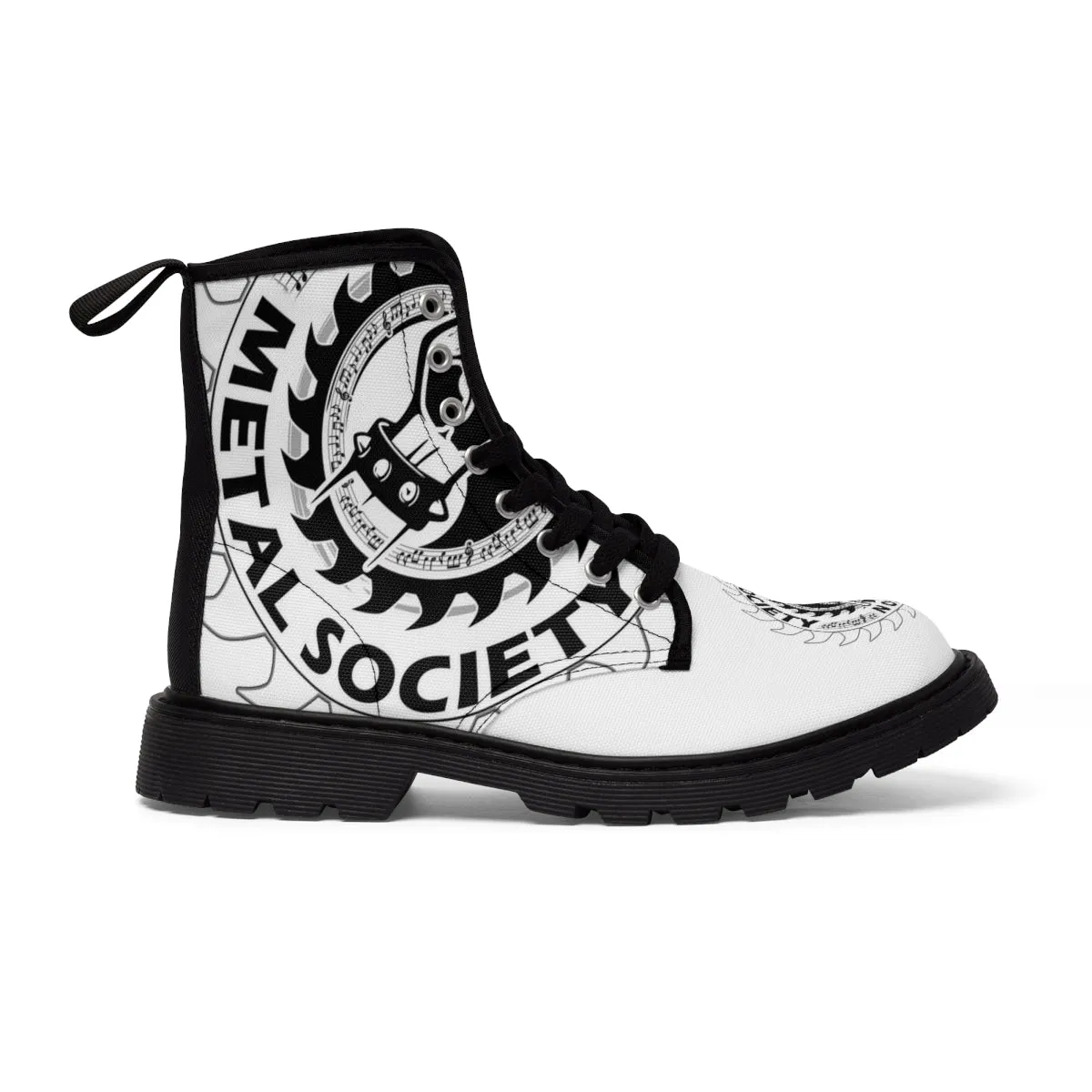 Tucson Metal Society Women's Canvas Boots