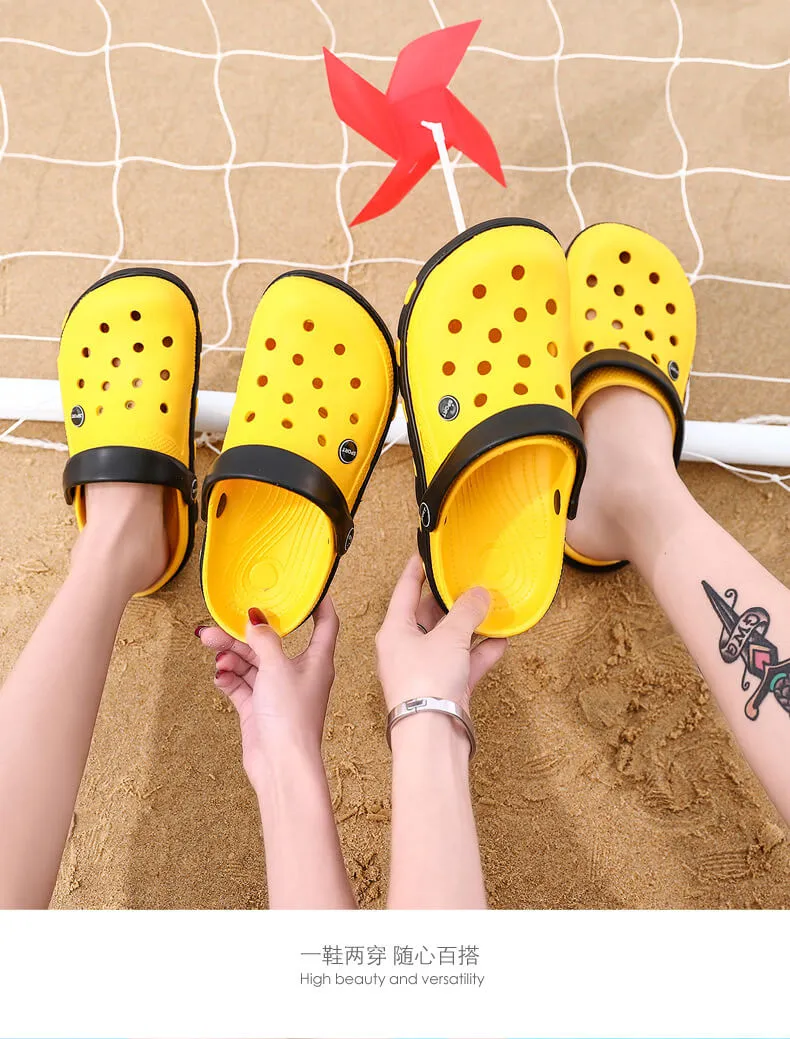 Unisex-Adult Classic Slippers (four colors) | Slip on Water Shoes