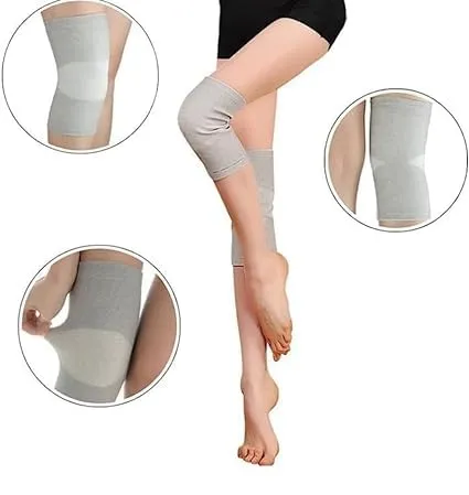 VAGMI Bamboo Compression Knee Sleeves - Instant Pain Relief for Women Gym, Running, Basketball, Meniscus Tear, Sports, Joint Pain Relief