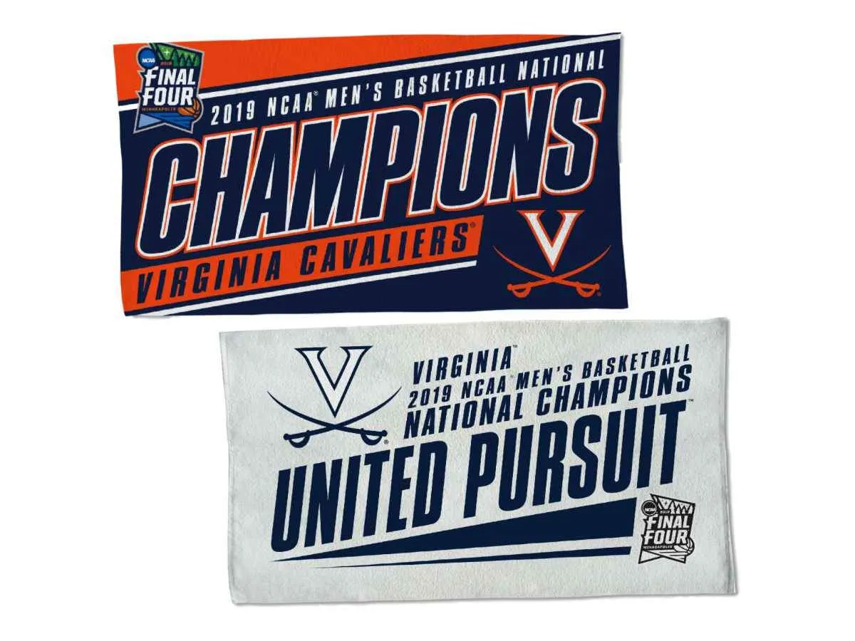 Virginia Cavaliers 2019 NCAA Basketball National Champions Locker Room Towel