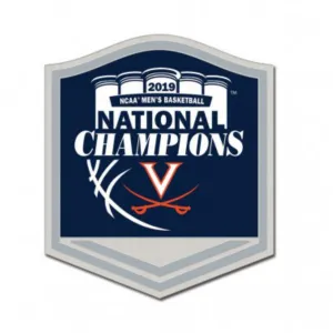 Virginia Cavaliers 2019 NCAA Basketball National Champions Metal Lapel Pin