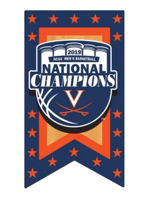 Virginia Cavaliers 2019 NCAA Men's Basketball National Champions Banner Pin