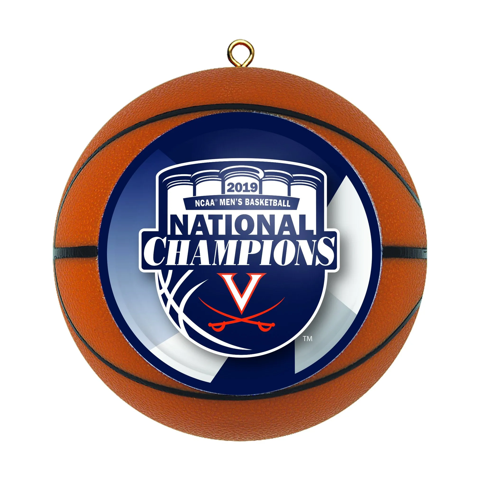 Virginia Cavaliers 2019 NCAA National Champions Replica Basketball Ornament