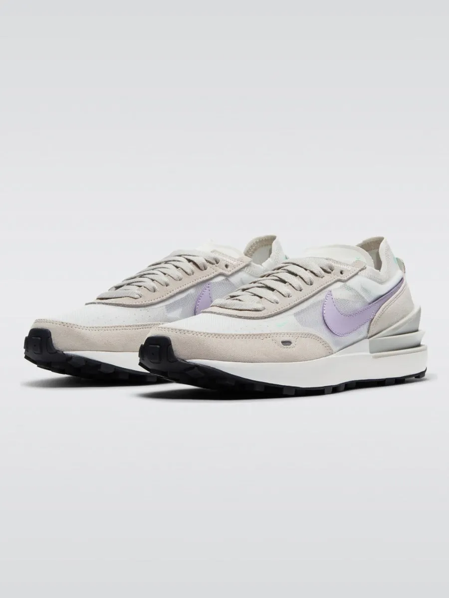 Waffle One Sneaker - Summit White-Infinite Lilac-Light Bone