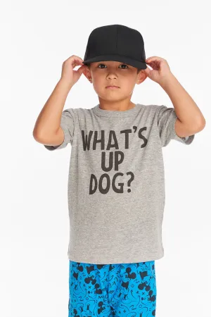 What's Up Dog Boys Crew Neck Tee