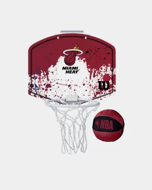 Wilson Miami Heat NBA Team Mini Hoop Multi-coloured