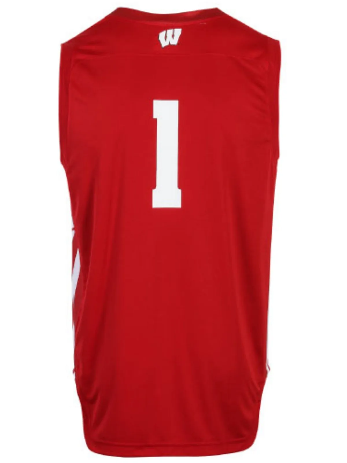 Wisconsin Badgers Under Armour Basketball Replica #1 Red Jersey