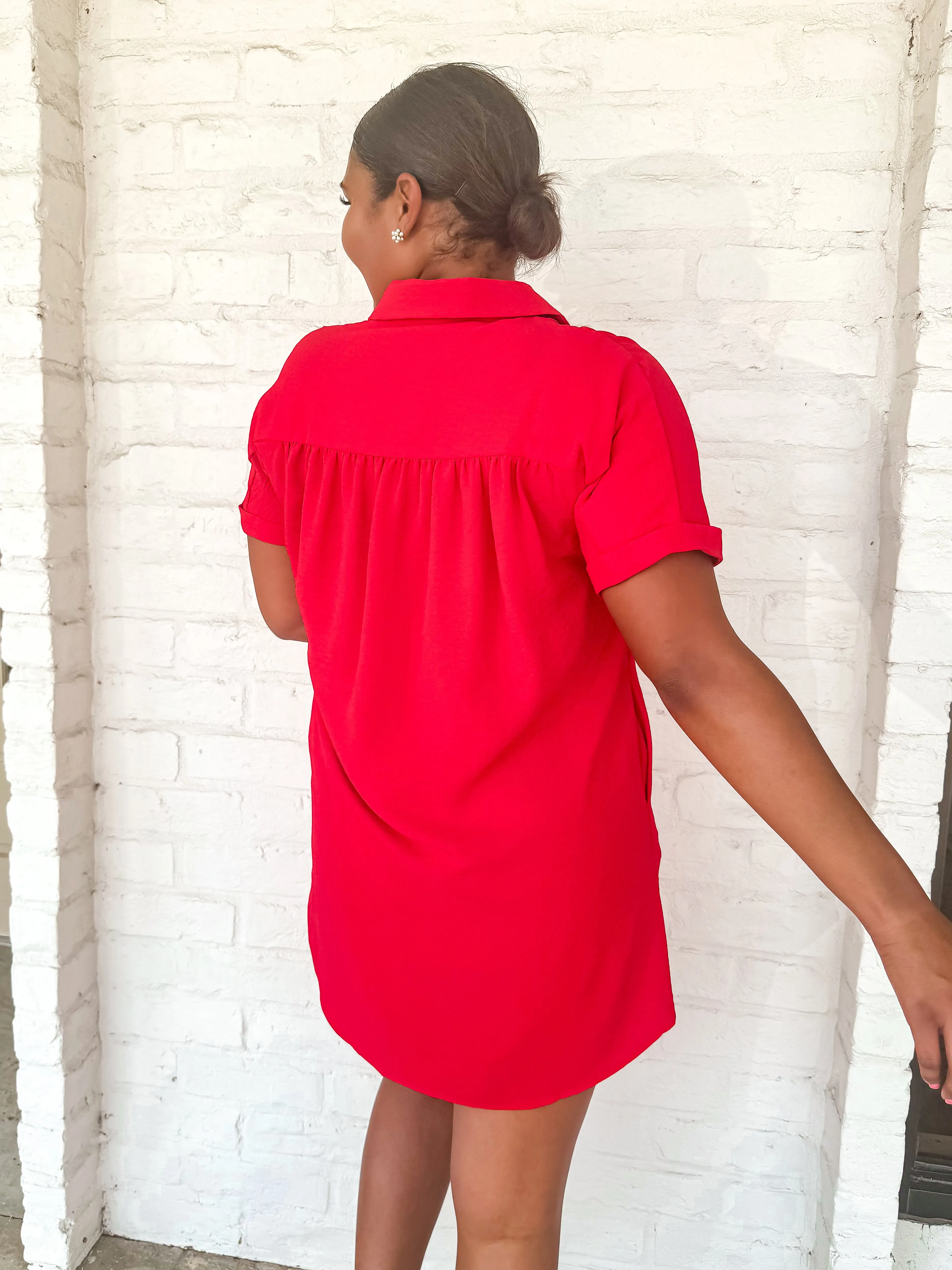 Working Girl Dress Red